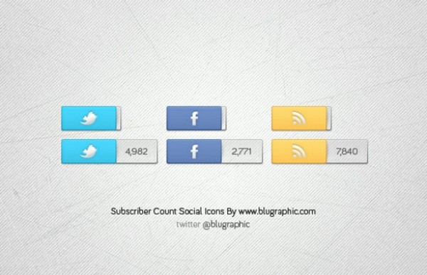 3 Drawer Style Social Count Icons Set PSD web unique ui elements ui twitter transparent stylish social share social count icons social rss quality psd original new modern interface hi-res HD fresh free download free facebook elements download detailed design creative clean   