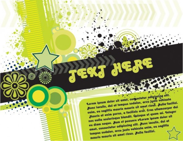 Green Grunge Abstract Text Vector Background 9157 web vector unique track marks textarea stylish stars retro quality original illustrator high quality grunge green graphic fresh free download free eps download design creative circles black background   