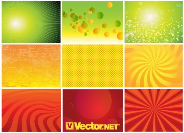 9 Colorful Sunburst Abstract Vector Backgrounds Set yellow web vector unique swirls sunshine sun stylish set rays radiant radial quality pdf original illustrator high quality graphic fresh free download free download dotted design creative bright bokeh background ai abstract   