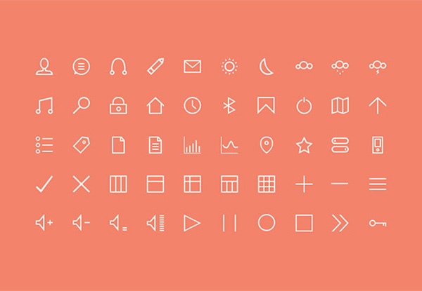 50 Simple Web Stroke Icons Pack ui elements ui thin line icons stroke icons stroke set pack minimal line icons free download free   