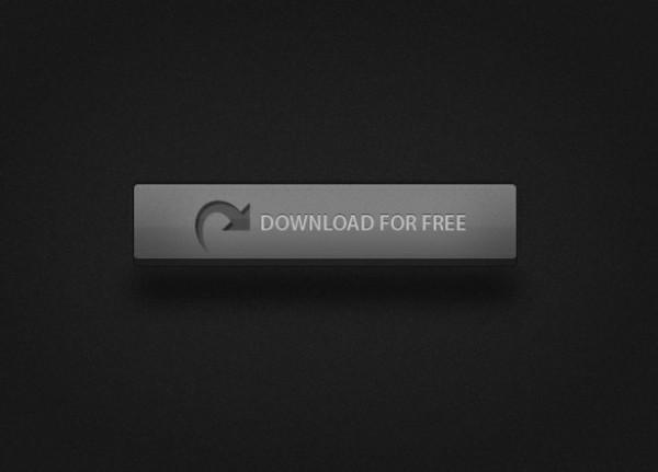 Sleek Grey Textured Download Button PSD web unique ui elements ui textured stylish quality psd original new modern interface hi-res HD grey button grey fresh free download free elements download button download detailed design creative clean call to action   