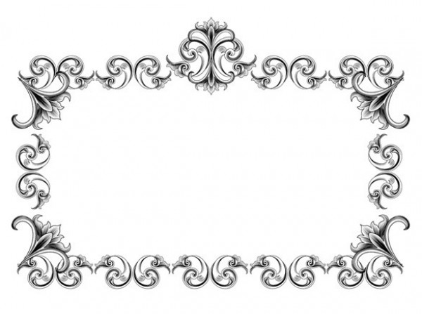 Ornate Vintage Floral Frame Element web vintage victorian vector unique ui elements stylish quality ornate ornamental original new interface illustrator high quality hi-res HD graphic fresh free download free frame floral eps elements download detailed design decorative creative   