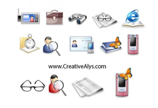 14 Awesome Business Icons Vector Set zoom web vector user unique ui elements stylish spyglasses set quality phone original office newspaper new mobiles iphone interface illustrator IE sign icons high quality hi-res HD graphic glasses fresh free download free file elements download detailed design creative cellular cell butterfly business icons set business icons briefcase books ai   