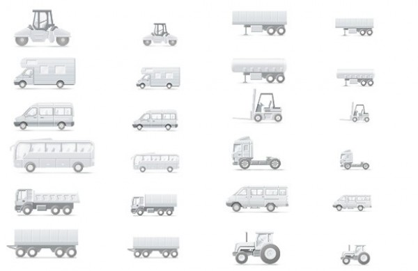 24 Transport Vehicle Icons Pack TIF web vehicle van unique ui elements ui truck transport Trailer tractor tif tanker stylish semi quality original new modern interface icons hi-res HD fresh free download free forklift elements download detailed design delivery creative clean bus   