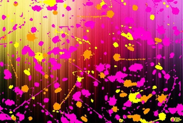 Bright Paint Splashes Abstract Vector Background yellow web vector unique ui elements svg stylish striped splash spatter quality pink pdf original orange new interface illustrator high quality hi-res HD graphic fresh free download free eps elements download detailed design creative background ai abstract   