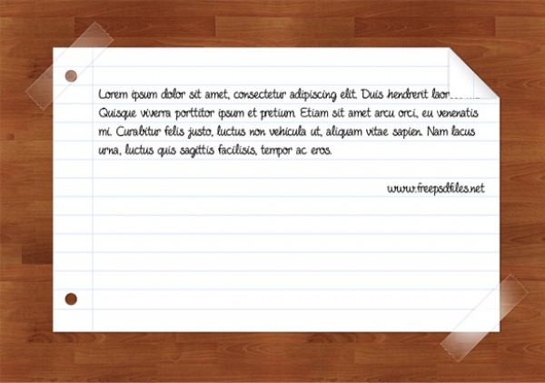 Lined Paper Note on Wood Background wood vectors vector graphic vector unique ultra ultimate taped tape sticky note simple quality psd photoshop paper pack original notepaper note new modern lined illustrator illustration high quality graphic fresh free vectors free download free download detailed creative clear clean ai   