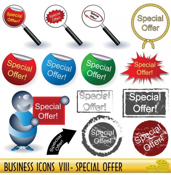 Special Offer Sticker/Label Vector Set web vector unique ui elements stylish stickers stamp special offer sale quality original new labels interface illustrator high quality hi-res HD grunge graphic glossy fresh free download free elements ecommerce download detailed design curled creative business   