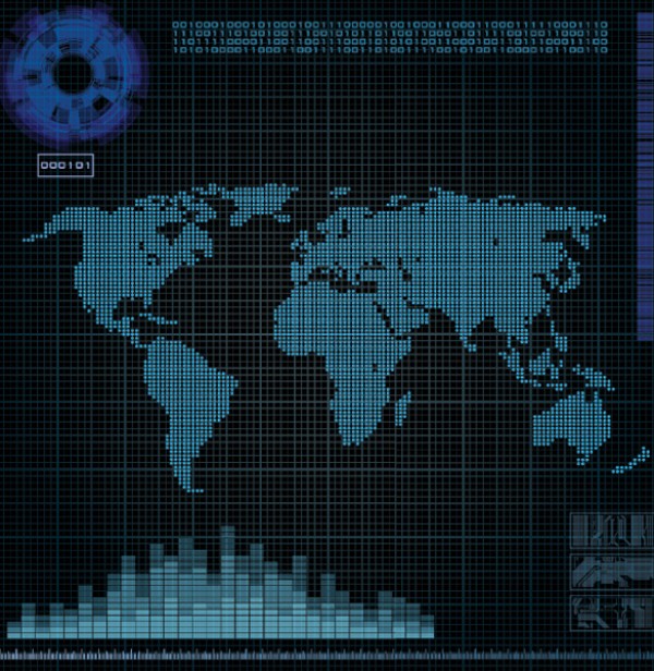 Tech Theme Abstract World Map world map world web vectors vector graphic vector unique ultimate ui elements tech theme tech map tech quality psd png photoshop pack original new modern map jpg illustrator illustration ico icns high quality hi-def HD graph futuristic fresh free vectors free download free elements earth download design creative atlas ai   