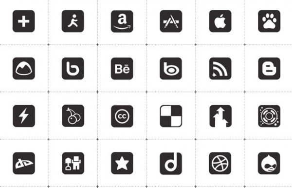 100+ Black & White Social Media Icons Packl white web icons web vector unique ui elements stylish social icons social quality plastique pack original new networking logos interface illustrator icons high quality hi-res HD graphic fresh free download free elements download detailed design creative black   