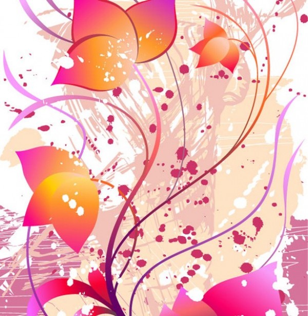 Fashion Pattern Abstract Vector Background web vector unique stylish quality pink original illustrator high quality graphic fresh free download free flowers floral fashion download design creative background abstract   