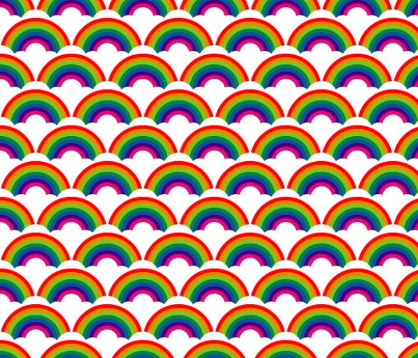 Cheerful Rainbow Repeatable Pattern JPG web unique tileable stylish seamless repeatable rainbow quality pattern original new modern jpg hi-res HD fresh free download free download design creative colorful clouds clean background   