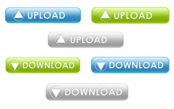 Smooth Upload/Download Buttons Set PSD/PNG web upload buttons upload unique ui elements ui stylish set quality psd png original new modern interface hi-res HD grey green fresh free download free elements download buttons download detailed design creative clean blue   