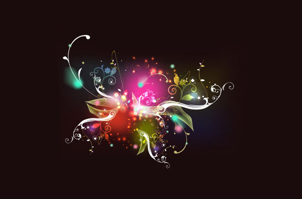 3 Beautiful Color Floral Abstract Backgrounds web vector unique ui elements swirls stylish quality original new interface illustrator high quality hi-res HD graphic glowing glow fresh free download free floral elements download detailed design creative colorful butterfly background ai abstract   
