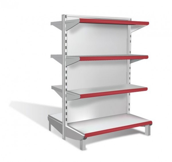 Realistic Metal Supermarket Vector Shelves web vector unique ui elements supermarket shelf stylish store shelves store shelving unit shelves quality original new metal interface illustrator high quality hi-res HD graphic fresh free download free elements download display shelf detailed design creative   