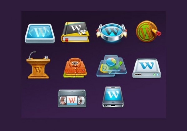 10 Quality WordPress UI Icons Set wordpress web unique ui elements ui stylish softfacade simple quality png original new modern interface icons hi-res HD fresh free download free elements download detailed design creative clean   