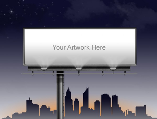 Great Display Billboard Template vectors vector graphic vector unique ultra ultimate stars skyscrapers simple quality psd photoshop pack original night sky new modern illustrator illustration high quality graphic fresh free vectors free download free download display detailed creative clouds clear clean city skyline city billboard backdrop ai   