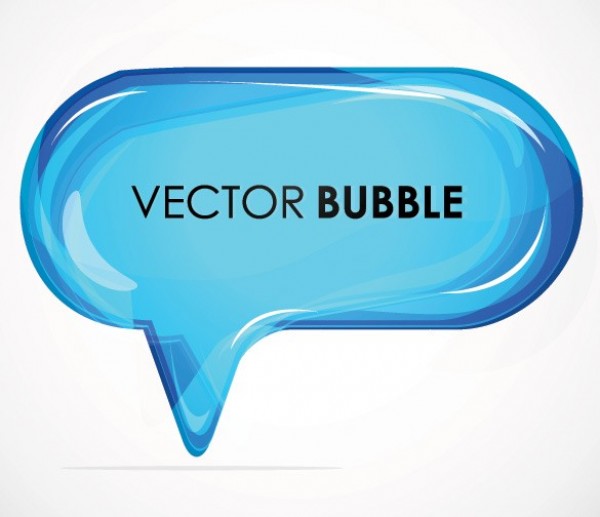 Glossy Blue Vector Speech Bubble web vector unique ui elements stylish speech bubble quality original new interface illustrator high quality hi-res HD graphic glossy fresh free download free eps elements download dialogue box detailed design creative chat cloud blue   