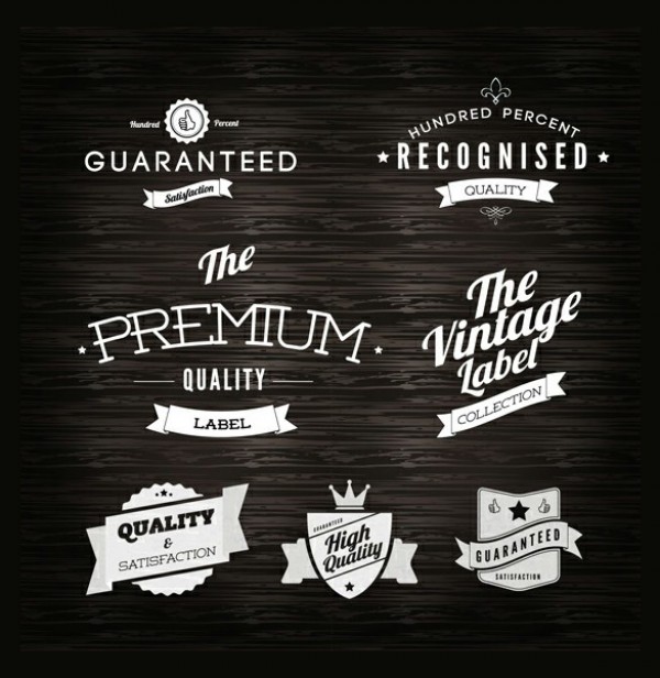 7 Deluxe Quality Vintage Labels Vector Set web vintage vector labels vector unique ui elements stylish recognized quality premium original new labels interface illustrator high quality hi-res HD guaranteed graphic fresh free download free eps elements download detailed design deluxe creative   