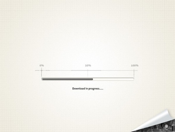 Simple Techy Download Progress Bar PSD web upload unique ui elements ui techy tech stylish quality psd progress bar original new modern interface hi-res HD fresh free download free elements download progress bar download detailed design creative clean bar   