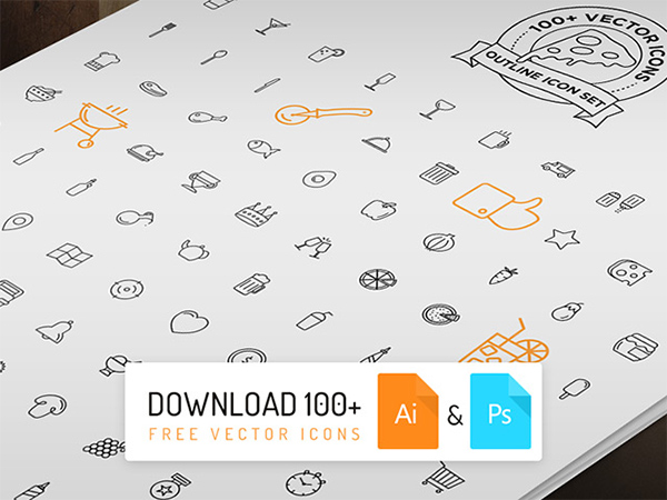 100 Pizza Restaurant Bar Line Icons Pack set restaurant pizza line icons icons bar   