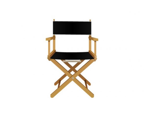 Fully Vector Director's Chair Icon PSD web vector unique ui elements ui stylish realistic quality psd png original new modern interface icon hi-res HD fresh free download free Fireworks eps elements download directors chair director detailed design creative clean chair ai   