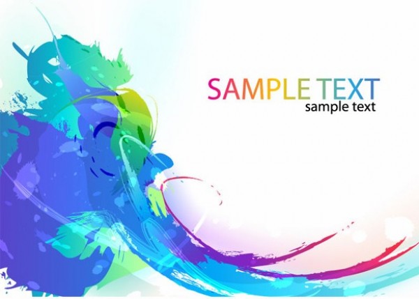 Water Wave Paint Splash Abstract Background web wave watercolor water vector unique ui elements stylish splatter splat splash quality paint original ocean new interface ink illustrator high quality hi-res HD graphic fresh free download free eps elements download detailed design creative colors blue background abstract   