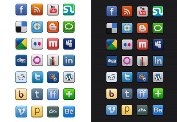 28 Attractive Social Media Icons Pack web unique ui elements ui stylish social media icons social simple set quality png pack original new networking modern interface icons hi-res HD fresh free download free elements download detailed design creative clean bookmarking   