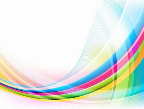 Reflective Rainbow Wave Abstract Vector Background web waves vector unique stylish reflective rainbow quality original illustrator high quality graphic fresh free download free eps download design curves creative colorful background abstract   