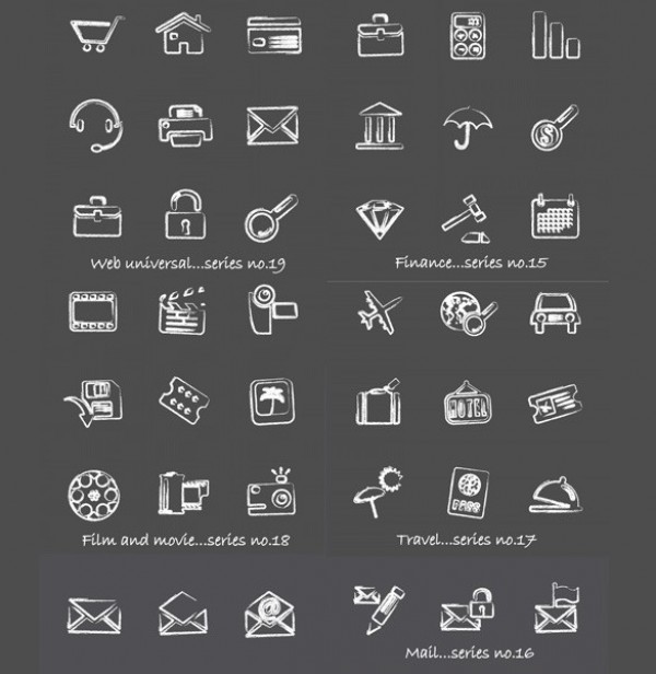 45 Sketch Style Web UI Icons Set PNG web vector unique ui elements travel stylish sketched sketch shopping cart set quality png pack original new movie mail interface illustrator icons high quality hi-res HD graphic fresh free download free film elements ecommerce download detailed design creative   