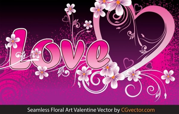 Pink Love Heart Floral Abstract Background web vector valentines unique ui elements topography stylish quality pink original new love interface illustrator high quality hi-res heart HD grunge graphic fresh free download free flowers floral eps elements download detailed design creative background art abstract   