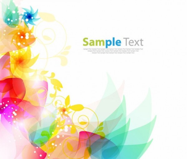 Delicate Spring Floral Vector Background web vector unique transparent stylish spring quality petals original new light illustrator high quality graphic fresh free download free flowers floral download design delicate creative background abstract   