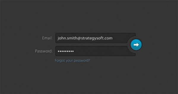 Ultra Modern Login/SIgn in Form PSD web unique ui elements ui stylish simple sign-in quality original new modern login form login interface hi-res HD fresh free download free form elements download detailed design dark creative clean button blue   