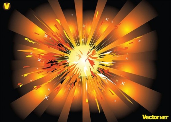 Brilliant Starburst Abstract Vector Background web vector unique sun stylish starburst quality original illustrator high quality graphic fresh free download free explosion download design creative colors background   