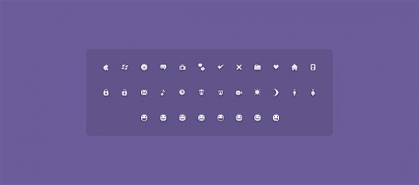 32 Purple Lindos Micro Icons Set PSD web unique ui elements ui stylish simple set quality purple icons purple pixel pack original new modern minimalist minimal interface icons hi-res HD glyph fresh free download free elements download detailed design creative clean   