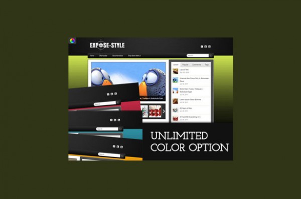 Unlimited Color Expose-Style WordPress Theme wordpress theme web vectors vector graphic vector unlimited color unique ultimate ui elements stylish sliding gallery slider simple quality psd png photoshop photo pack original new modern jquery jpg interface image illustrator illustration ico icns high quality high detail hi-res HD GIF gallery fresh free vectors free download free expose style elements download detailed design creative clean ai   