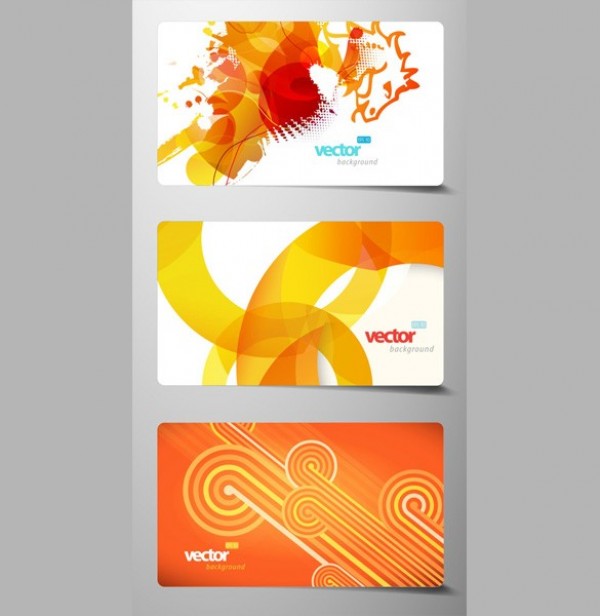 3 Beautiful Bold Abstract Vector Backgrounds web vector unique ultimate stylish quality original orange new modern illustrator high quality graphic futuristic fresh free download free download design creative card background bold background abstract   