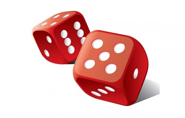Red Set of Rolling Dice Vector Graphic web vector unique ui elements stylish rolling red quality original new interface illustrator high quality hi-res HD graphic gaming game gambling fresh free download free elements download die dice detailed design creative casino   