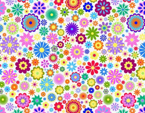 Bold Flower Power Abstract Pattern Vector Background web vector unique ui elements stylish spring quality pattern original new interface illustrator high quality hi-res HD graphic fresh free download free flowers flower power floral pattern floral eps elements download detailed design creative colorful flower pattern colorful bright background abstract   