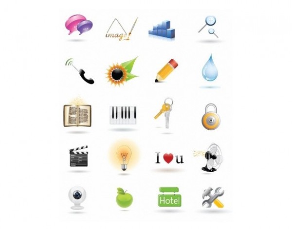 20 Creative Web Icon Vector Set wireless webcam web icon web vector unique ui elements stylish set quality piano phone pencil original new music movie magnifying glass love lock light lamp keyboard key interface illustrator icons high quality hi-res HD graphic fresh free download free elements download detailed design creative   
