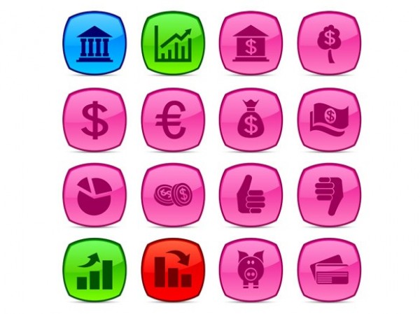 16 Corporate Business Vector Icons Set web vector unique ui elements stylish quality pie chart original new money investment interface illustrator high quality hi-res HD graphic graph fresh free download free euro elements download dollar detailed design creative corporate commerce business bank   