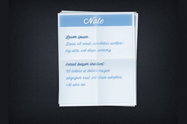 Web UI Blue and White Notes PSD white web unique ui elements ui stylish sheets quality psd postit post-it paper original notes notepaper new modern interface hi-res HD fresh free download free elements download detailed design creative clean blue   