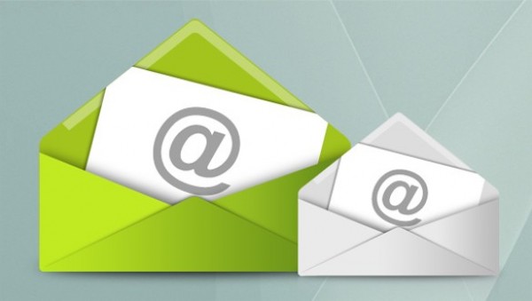 3 High Res Email Icons Set PSD white web unique ui elements ui stylish sign set quality psd original new modern mail icon interface icons hi-res HD green fresh free download free envelope icon envelope email icon email elements download detailed design creative clean blue @   