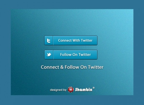 2 Blue Connect/Follow Twitter Buttons Set PSD web unique ui elements ui twitter stylish set quality psd original new modern interface hi-res HD fresh free download free follow on twitter button follow on elements download detailed design creative connect with Twitter button connect with clean button blue   