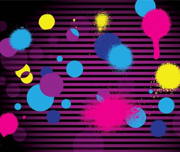 Colorful Circles Abstract Striped Background web vector unique stylish striped spray splatter splashes quality purple paint original illustrator high quality graphic fresh free download free download design creative colorful circles background   