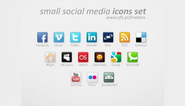 16 Small Social Media Icons Set PNG web unique ui elements ui stylish social media icons social small simple quality png original new networking modern minimal interface icons icon hi-res HD fresh free download free elements download detailed design creative clean bookmarking   