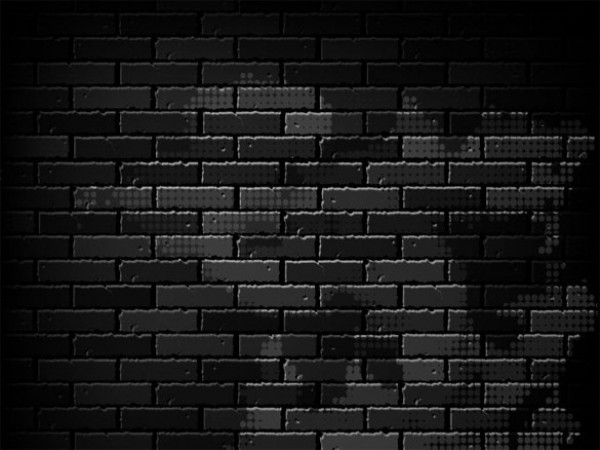 Shadowed Black Brick Wall Vector Background web vector unique ui elements texture stylish shadows quality original new interface illustrator high quality hi-res HD graphic fresh free download free eps elements download detailed design dark creative brick black background   