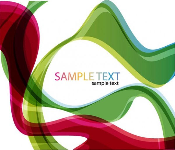 Ribbons of Color Abstract Vector Background web vector unique stylish ribbons quality original new illustrator high quality graphic fresh free download free download design creative colorful color background abstract   