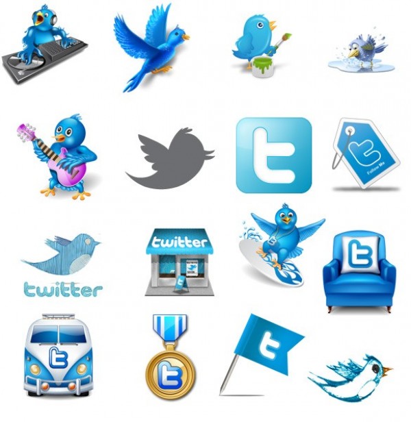 16 Beautiful Twitter Social Media Icons Pack PNG web van unique ui elements ui twitter bird twitter stylish social media icons social icons social simple quality original new networking modern interface icons hi-res HD fresh free download free elements download DJ detailed design creative clean chair bookmarking   