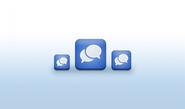 Crisp Blue 3D iOS Chat Icons Set PSD web unique ui elements ui stylish set quality psd original new modern ios icon ios chat icon ios interface icon hi-res HD fresh free download free elements download detailed design creative clean chat icon blue 3d   