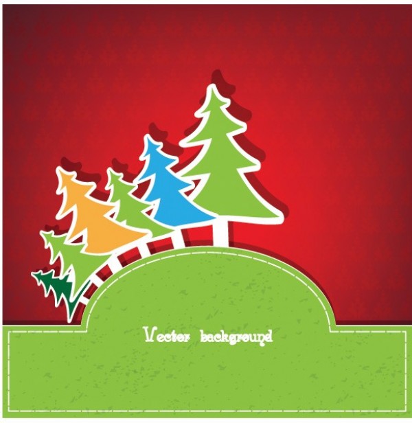 Christmas Paper Cutout Design Frames Set web vector unique ui elements tree stylish quality paper cutout original new label interface illustrator high quality hi-res HD graphic fresh free download free frame elements download detailed design creative christmas card   